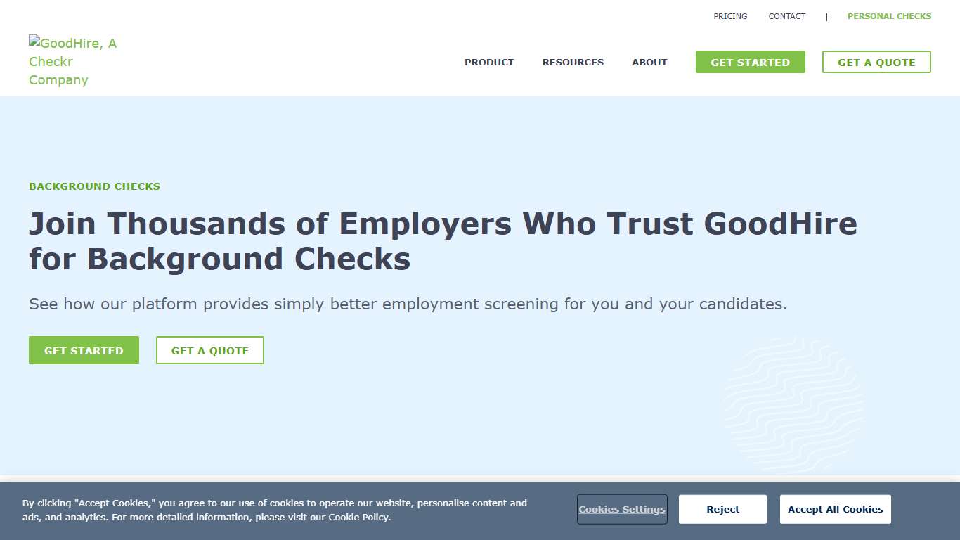 Employment Background Checks | Fast, Reliable Results | GoodHire
